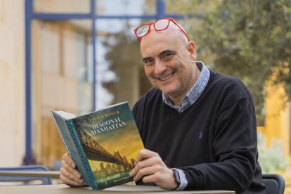 El periodista y escritor Xavier Bosch en Tarragona.