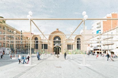 Imagen del aspecto que tendrá la Plaza Corsini una vez terminado el proyecto.
