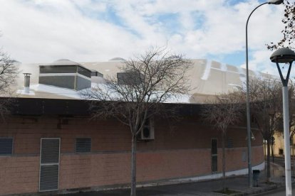 Imatge de la coberta del Palau d’Esports després de la reforma del darrer any.