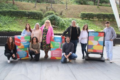 Imatge dels impulsors del Festival Camp de Mart de Tarragona.