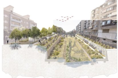 Imatge virtual del projecte RENAT3R al Vendrell