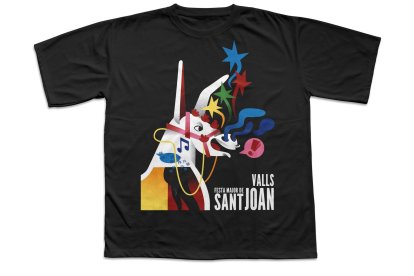 Imagen de la camiseta de la Fiesta Mayor Sant Joan de Valls.