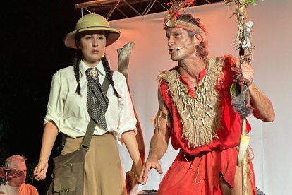 Un instant de l'espectacle 'Simfonia del Canvi'.
