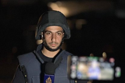 Anas Al-Sharif, periodista d'Al-Jazeera, en una publicació al seu perfil de X del 29 de juliol.