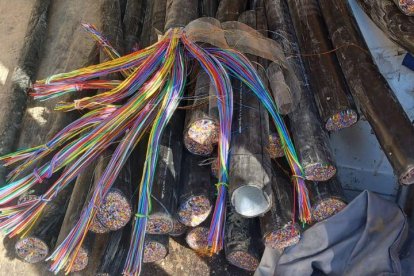 El peso total de cable sustraído se estima en 847 kg con un valor aproximado de 4.730 euros.
