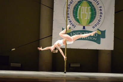 Imágenes del Campeonato de Pole Sport que se celebra al Palau Ferial y de Congresos de Tarragona.