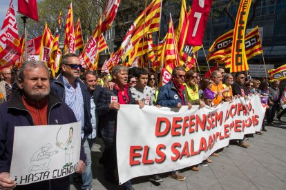 Manifestació de l'1 de maig a Tarragona