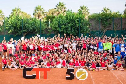 Festa de final de curs 2017 de l'Escola del Club Tennis Tarragona