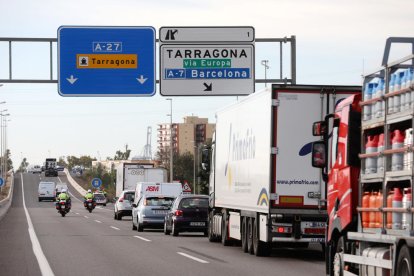 Retenciones al A-27 en la salida de la T-11.