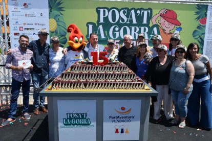 Quinzena edició del 'Posa't la gorra' al Port Aventura, campanya per recollir fons per a la lluita contra el càncer infantil.