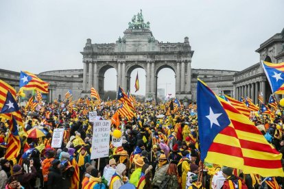 Manifestació a Brussel·les