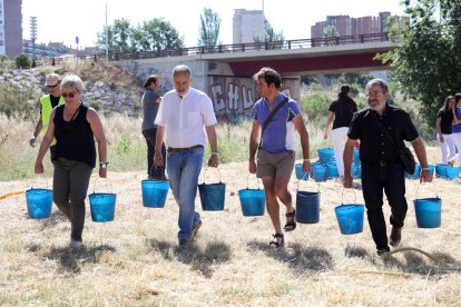 Imágenes de la actividad 'Fem Francolí!' que se incluye en la semana de la naturaleza.