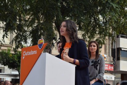 inés Arrimadas inicia la precampanya electoral al Balcó del Mediterrani