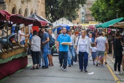 El Mercat ha hagut de plegar abans de temps per l'avís de precipitacions abundants