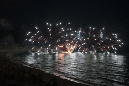 La pirotecnia Xaraiva, segona en exhibir el seu espectacle en el Concurs de Focs de Tarragona 2018