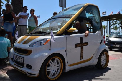 Vehicles de la marca Smart que participen a la Smart Times 2017.