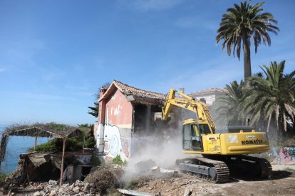 Enderroc del xalet de Cala Morisca de Salou