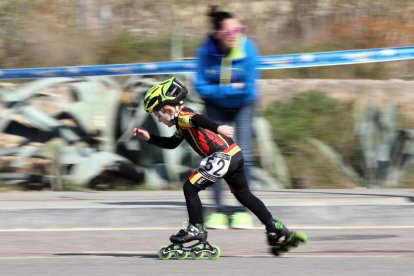 Reus ha acollit, per primera vegada, el campionat de Catalunya de patinatge de velocitat.