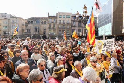 Concentración por la huelga general en Reus (II)