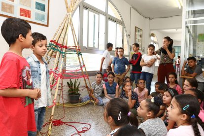 Exposició 'Arquisteam' a l'Escola Marià Fortuny Exposició 'Arquisteam' a l'Escola Marià Fortuny