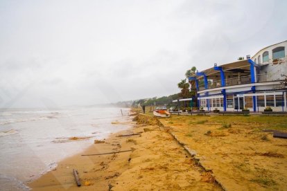 El Gloria colpeja el litoral tarragoní