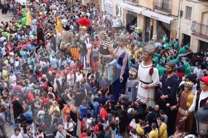 El despertar dels Gegants de Santa Tecla