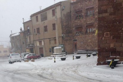 Les imatges de la nevada a Prades