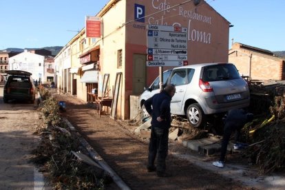 Nuevas imágenes de la zona de la Conca afectada por el temporal