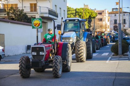 Unió de Pagesos ha convocat la tractorada, que ha anat des del Morell a Tarragona