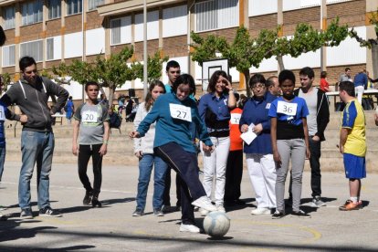 Paralimpíada organitzada per alumnes de La Salle per a persones amb discapacitat.