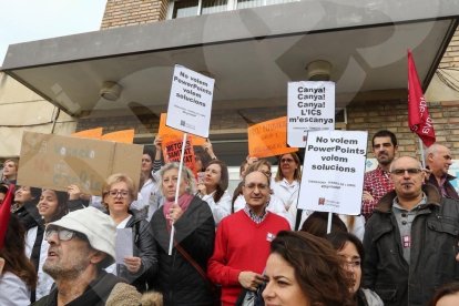 Concentració dels metges a Tarragona