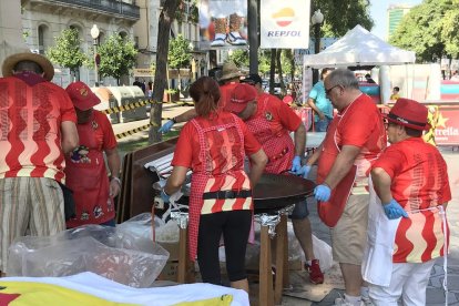 Després de tres anys sense fer-se enguany s'ha recuperat la vella tradició