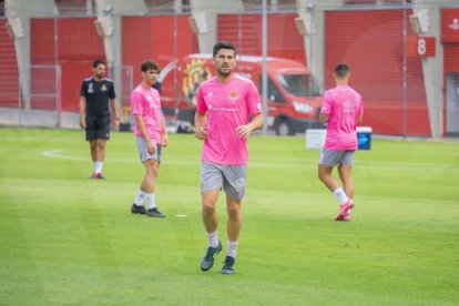 Primer entrenament del primer equip del Nàstic de Tarragona que aquest any entrena Raül Agné