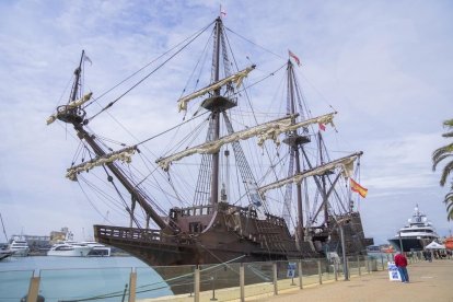 Atraca al port de Tarragona el galió Andalucía. Els ciutadans podran visitar-lo de 10 a 20 hores fins al diumenge 25 d'abril