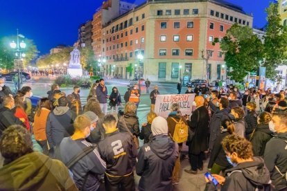 Tercera jornada de protestas en Tarragona por Hasel