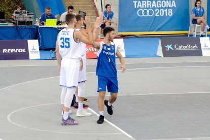 Competició de Bàsquet 3x3 del dia 29 de juny. Jocs Mediterranis Tarragona 2018