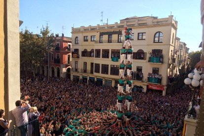 4de9 sense folre dels Castellers de Vilafranca a la quarta ronda.