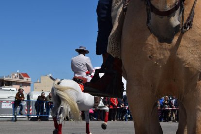 La doma de cavalls ha estat el punt d'atracció de tots els presents.