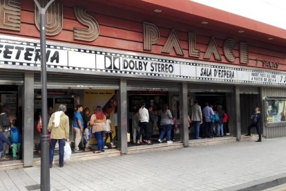 Imagen de una de las sesiones del Cicle de cine infantil en català en Reus.