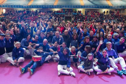 Un momento de la clausura de los Special Olympics, en Reus.