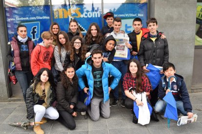 La Salle de Torreforta visita el Diari Més