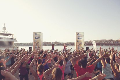 Master Class de Zumba al Port Tarraco Sunset Festival