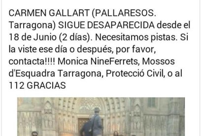 Un detenido en la operación por el presunto homicidio de una mujer el junio pasado a Pallaresos