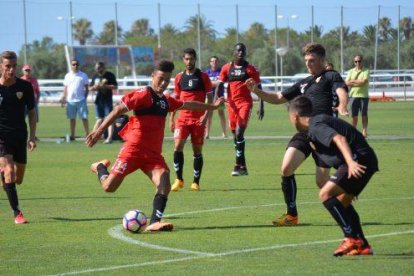 El partit entre El Nàstic i La Pobla acaba 1-0