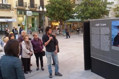 'Siria, camino del exilio', hasta el 19 de junio en la plaza Verdaguer