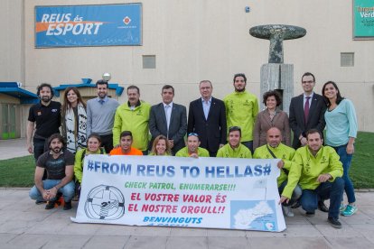 Los participantes de From Reus to Hellas vuelven en casa