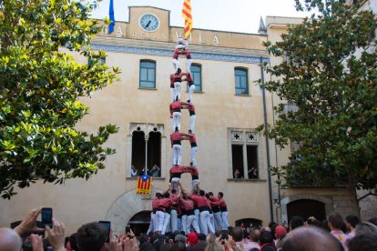 La Vella recupera els castells de nou a La Selva del Camp