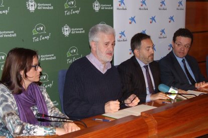 El Vendrell firma un conveni amb MicroBank per finançar projectes empresarials