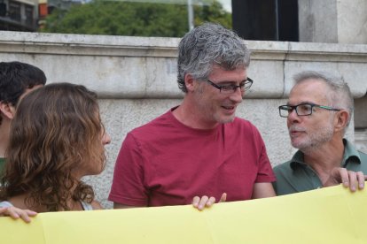 Sergi Saladié, durant la roda de premsa celebrada aquest matí.