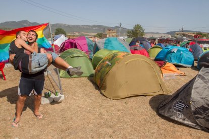 Acampada Jove amb noms polítics